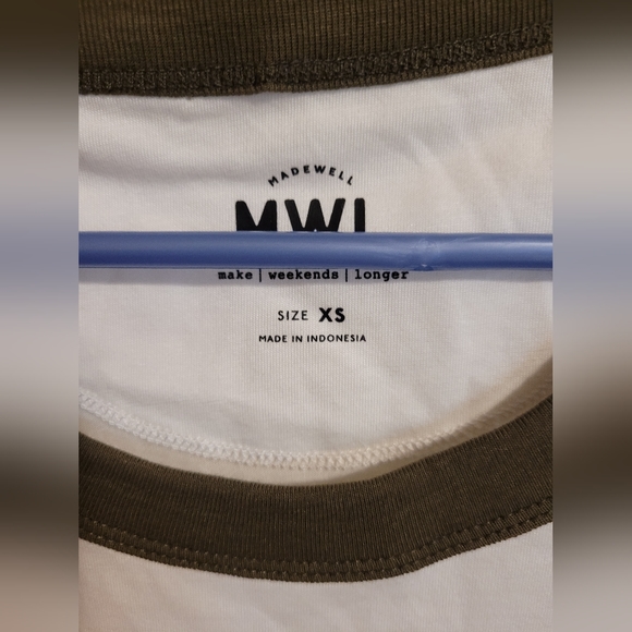 XS Pima Silk Muscle Tank Madewell - Picture 4 of 5